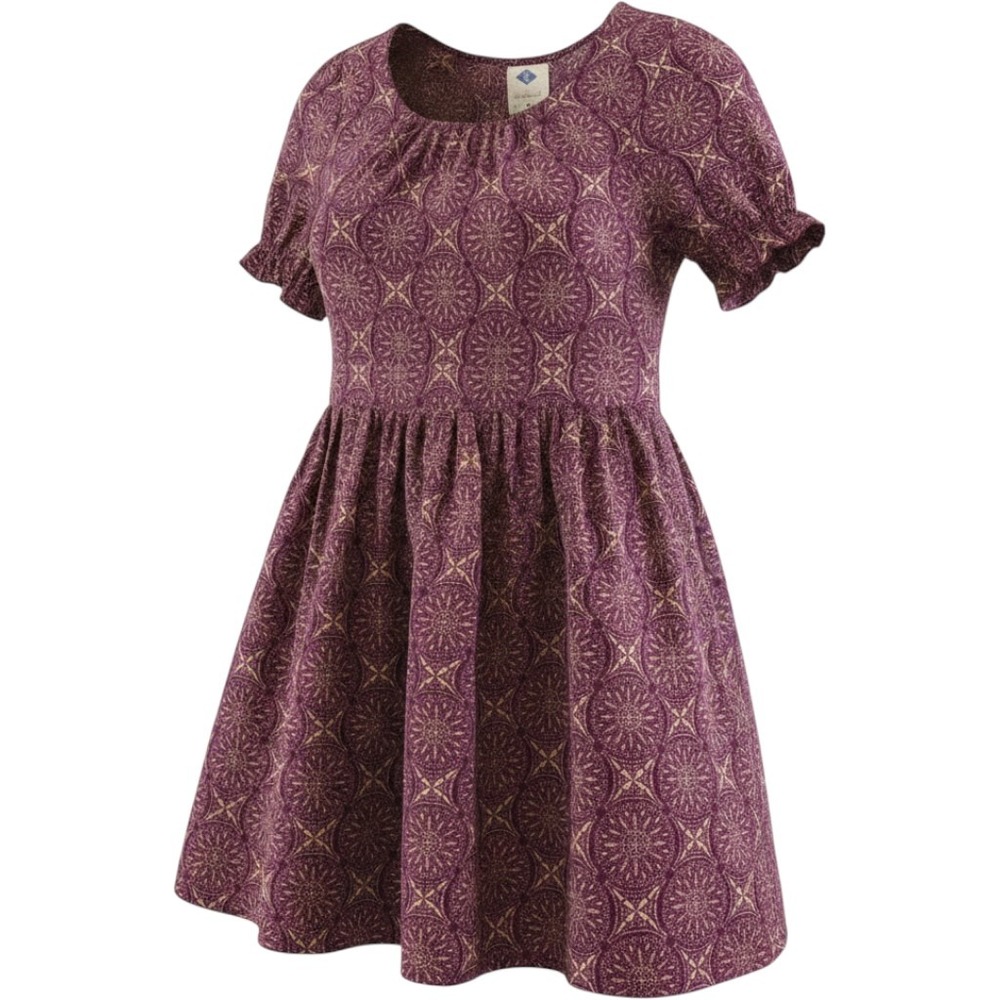 Babydoll Dress‎ Boho Cowgirl Burgundy Mandala Size Medium Sadie Robertson